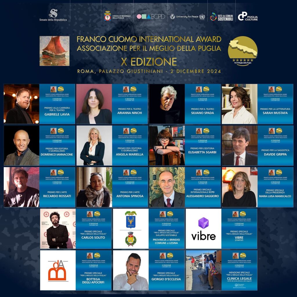 X edizione Premio Angelo Cuomo